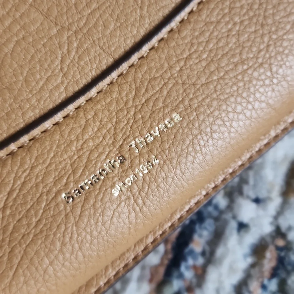 Samantha Thavasa Half Moon Leather Shoulder